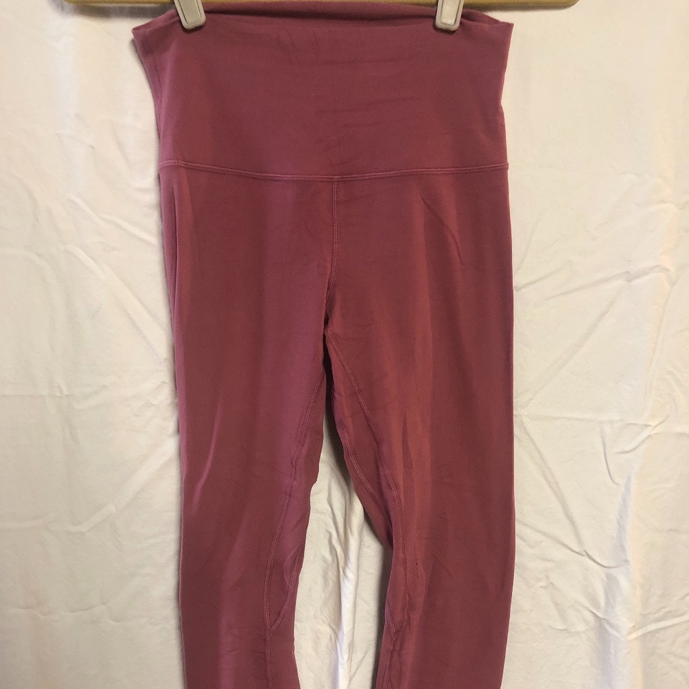 Pink Lululemon Align Leggings